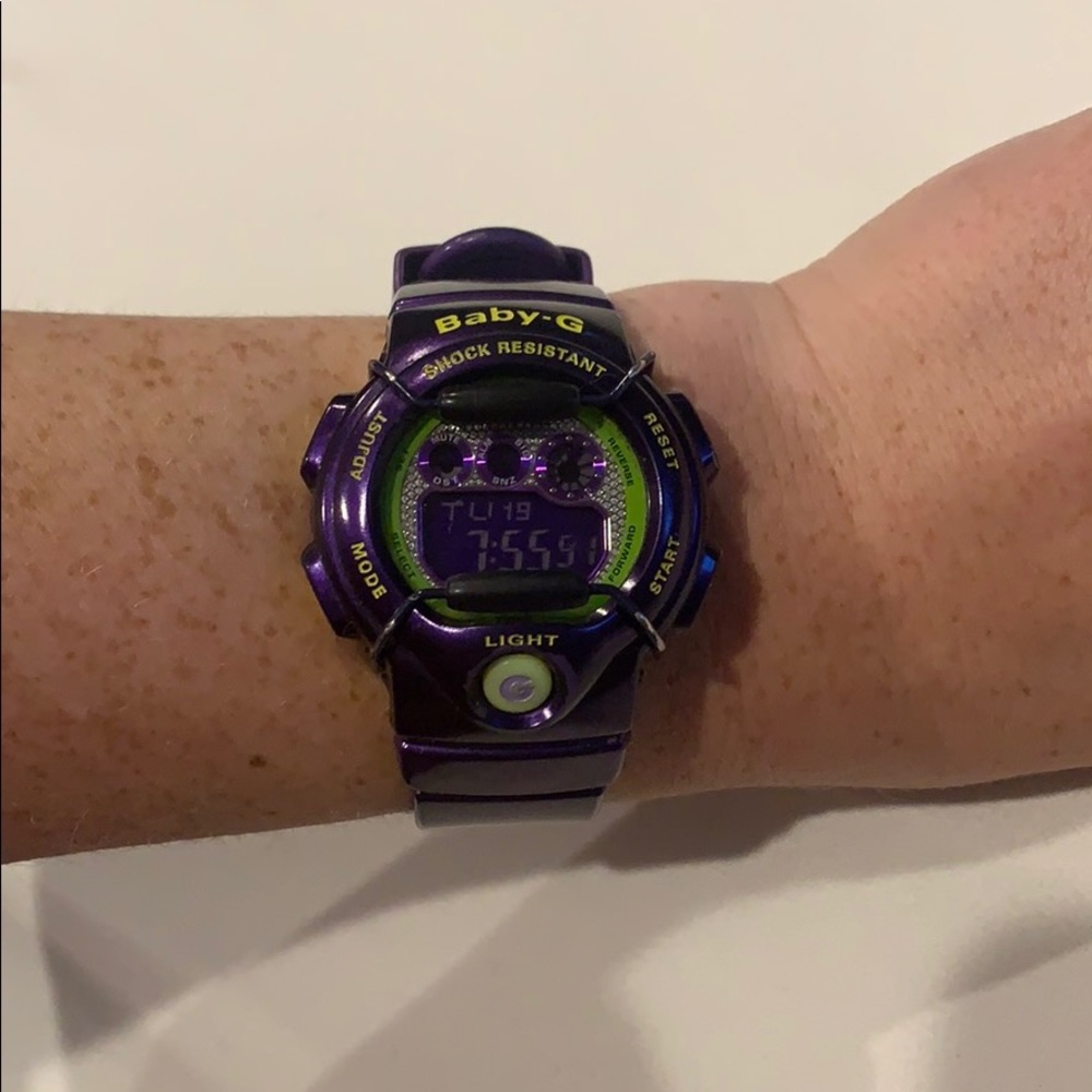 Baby-G shock watch.
